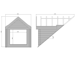 Cover the valley and roof edges with a strip of ice and water. 40 Apex Roof Dormer By Wessex Building Products