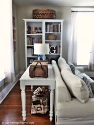 Image Result For Sofa Table Behind Couch In Front Of Window Table Behind Couch Small Living Room Decor Living Room Decor