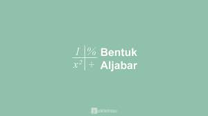 Biasanya, flat roof menggunakan bahan material yang beragam, dan yang paling populer adalah dak atau plat beton. Bentuk Aljabar Unsur Rumus Operasi Contoh Soal