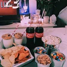 Netflix Chill Series Sleepover Food Night Snacks Movie Night Snacks