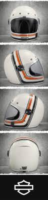 Want A Vintage Look With Low Profile Design And Full Face Protection Sound Impossible Hardly Harle Harley Davidson Boots Motorcycle Helmets Vintage Helmet