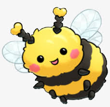 They are larger than honeybees, but they don't produce as much honey. Scbee Sticker Cute Bumble Bee Cartoon Free Transparent Png Download Pngkey