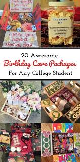 Birthday Care Package Ideas For College Students 20 Awesome Birthday Care Packages For Any College Student Society19 Birthday Care Packages Birthday Present For Boyfriend Diy Care Package