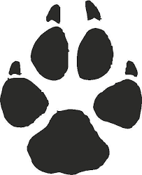 Pin By Imelda Hertiandi On Harry Potter Diys Wolf Paw Print Wolf Paw Paw Stencil