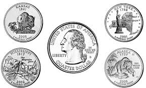 50 state quarters d c and territories coin values