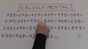 ¿te gustan los juegos mentales? Impactante Ejercicio De Calculo Mental Youtube