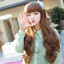 صور بنات كوريه روشه لغلاف الفيس احدث اشكال اغلفةالفيس big waves hair hair waves kawaii wigs
