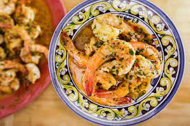 Rachael S Calabrian Style Shrimp Scampi Rachael Ray Shrimp Scampi Recipe Scampi Recipe Shrimp Scampi