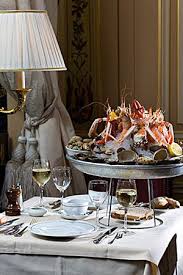 Le Plateau De Fruit De Mer Du Cafe De La Paix Food Display Wine And Dine Seafood Tower