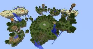 Minecraft is influenced by games such as infiniminer and dwarf fortress.it was the company's first official game. Minecraft Floating Islands With Different Biomes Minecraft Survival Games Holiday Decor