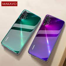 for huawei nova 5t case slim transparent crystal silicone soft clear tpu back cover phone case for huawei nova 5t 5 6 phone case cover cool phone cases huawei