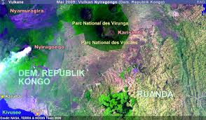 Nyiragongo is a beautiful stratovolcano containing the world's largest lava lake. Raonline Edu Vulkanismus Vulkane Nyiragongo Und Nyamuragira In Der Demokratischen Republik Kongo