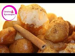 Griechische Loukoumades Rezept Hefeballchen Mit Zuckersirup Loykoymades Youtube Lebensmittel Essen Rezepte Getranke Rezepte