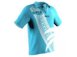 2020 fiji sevens training rugby shirt. Fiji 2019 7 S Rugby Polo Shirt Blue