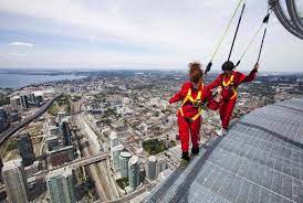 Jinmao skywalk is the highest skyscraper path in the world. Facing My Demons On The Cn Tower Edge Walk The Globe And Mail