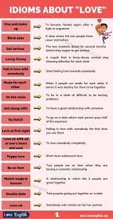 Love Idioms 32 Fantastic Idioms About Love In English Love English Love Idioms Idioms Idioms About Love
