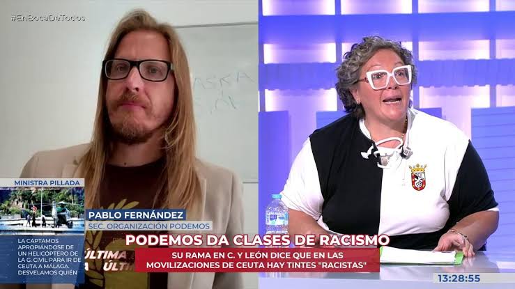 En boca de todos: El rifirrafe entre Pablo Fernández y una ciudadana de  Ceuta en pleno directo: “Abre los ojos y cierra la boca” Video | Mediaset  Infinity