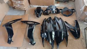 Ultra Full Fiber Body Kit For MAESTRO EDGE 110CC BLACK