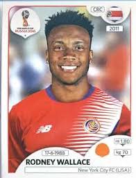 2018 Panini World Cup Stickers Russia #408 Rodney Wallace Costa Rica Soccer  Sticker : Collectibles & Fine Art