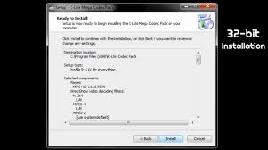 K lite player 32 bit : K Lite Codec Pack Installation And Settings Hi10 Anime