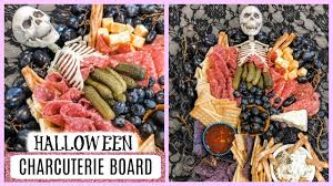 How To Make The Perfect Halloween Cheese Charcuterie Board Youtube