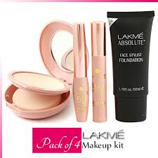 pack of 4 lakme makeup kit