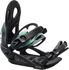 Roxy Viva Snowboardbindningar, Dam, M/L, Svart