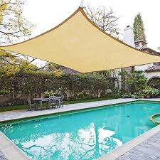 Made with heavy duty high quality materials, our sun sail shade blocks 95% of harmful uv light, is weather resistant and is designed to be easily and quickly hung when you are ready to enjoy a sunny day out. Yescom 20 X16 Rectangle Sun Shade Sail Uv Blocking Canopy Patio Cover Walmart Com Walmart Com