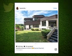 Neymar transfer from barcelona to paris saint german in 2017 has turned him into the most expensive player of the world. Neymar Shows Off New Mansion In Paris Sport Galleries Pics Express Co Uk