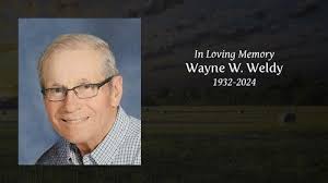 Wayne W. Weldy Obituary