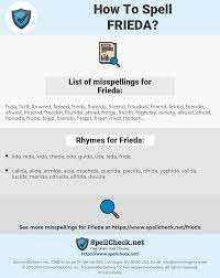 Each spike inflicts 23509 physical damage and increases the damge taken from soul spikes for 4.5 sec. How To Spell Frieda And How To Misspell It Too Spellcheck Net