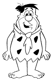 Printable coloring and activity pages are one way to keep the kids happy (or at least occupie. Drawings Flintstones Cartoons Printable Coloring Pages