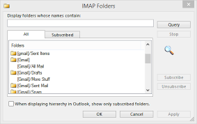 Your Imap Server Wants To Alert You To The Following Cannot Delete Folder With Subfolders Outlook Forums By Slipstick Com