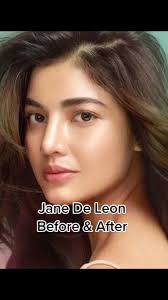 Jane De Leon before & after the knife 👀🔪 #janedeleon #darna #jane #b...
