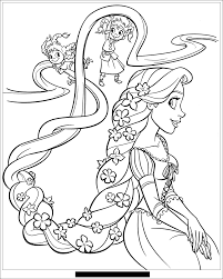 Raiponce Disney 6 Coloriage Raiponce Coloriages Pour Enfants