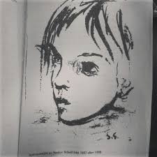 The prison guards were so impressed with the calm and bravery of the prisoners in the face of impending death that they violated regulations by permitting them to meet together one last time. Sketch By Sophie Scholl Drawings White Roses Art