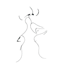 Falling In Love Love Identifies Us All Always Abstraktezeichnungen Falling In Love Love Identif Art Drawings Simple Aesthetic Drawing Minimalist Drawing