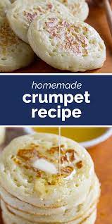 Crumpets Recipe In 2021 Crumpet Recipe Snacks Homemade Crumpets