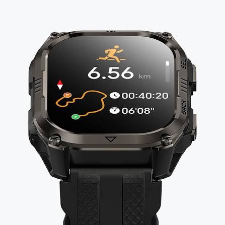 KOSPET PULSE 2: Lightweight Smartwatch with Flashlight | KOSPET