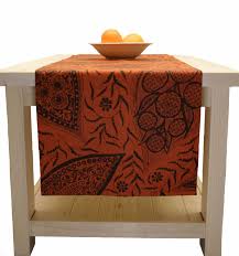 Fall Table Runner Brown Rust Brown Table Runner Thanksgiving Table Runner 60 Inch 72 Inch 96 Inch Fall Table Runners Fall Table Thanksgiving Table Runner