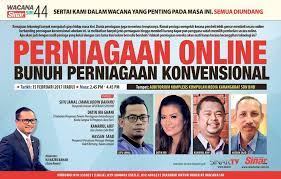 Banyak kesan yang timbul akibat urus niaga melalui sistem elektronik ini. Perniagaan Online Bunuh Perniagaan Konvensional Denaihati