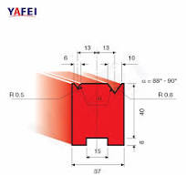 Press Brake Segment Tooling for Bending Machine