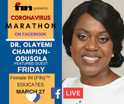 Dear sisters and friends, I first met FINster, Olayemi Champion-Odusola  when she agreed to host our very first FIN Connect 2019. Her brilliance in  no small part contributed to the success of