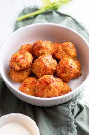 Buffalo Chicken Meatballs Recipe In 2021 Full Meal Recipes Buffalo Chicken Meatballs Buffalo Chicken