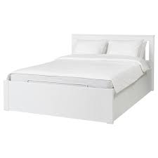 Letto matrimoniale contenitore ikea in vendita in arredamento e casalinghi: Songesand Struttura Letto Con Contenitore Bianco 140x200 Cm Ikea It