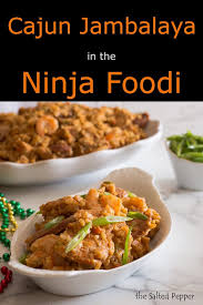 Super Easy Cajun Jambalaya In The Ninja Foodi Recipe In 2020 Cajun Jambalaya Jambalaya Recipe Ninja Cooking System Recipes