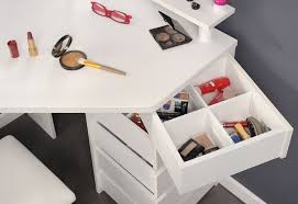 All our furniture categories are loaded with smart features that help you make the most of those limited square feet. Corner Dressing Table Parisot Beauty Bar Corner Dressing Table