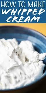 How To Make Whipped Cream Simplyrecipes Com Recipe Whipped Cream Whipping Cream Substitute Making Whipped Cream