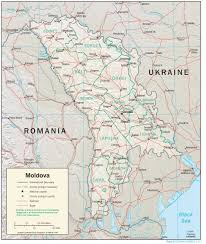 Mołdawia leży we wschodniej europie, na terenach historycznej besarabii oraz obszarów leżących na tzw.''naddniestrze'' czyli na lewym brzegu dniestru. Mapa Moldawii Moldawia Mapa Samochodowa Topograficzna