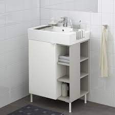 And it comes with stainless steel holders to hang on. Lillangen Washbasin Cab 1 Door 2 End Units White Grey Ensen Tap Ikea